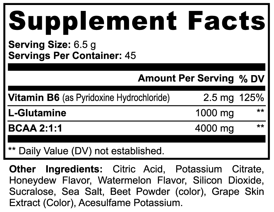 Fortem Recovery - Honeydew Watermelon